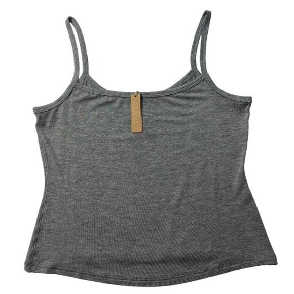 SKIMS Sleep Tank Top Heather Gray Womens XL - Picture 2 of 12